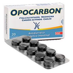 Pastilla carbón x 10 comprimidos